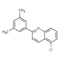 5-chloro-2-(3,5-dimethylphenyl)quinoline