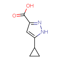 5-cyclopropyl-1H-pyrazole-3-carboxylic acid