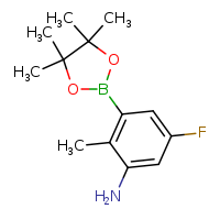 5-fluoro-2-methyl-3-(4,4,5,5-tetramethyl-1,3,2-dioxaborolan-2-yl)aniline