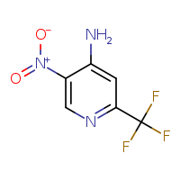5-nitro-2-(trifluoromethyl)pyridin-4-amine
