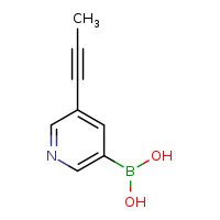 5-(prop-1-yn-1-yl)pyridin-3-ylboronic acid