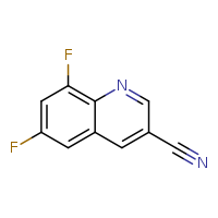 6,8-difluoroquinoline-3-carbonitrile