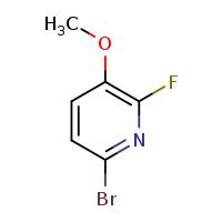 6-bromo-2-fluoro-3-methoxypyridine