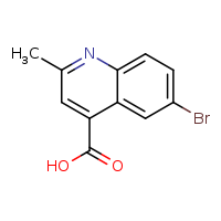 6-bromo-2-methylquinoline-4-carboxylic acid