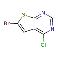 6-bromo-4-chlorothieno[2,3-d]pyrimidine