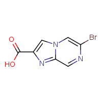 6-bromoimidazo[1,2-a]pyrazine-2-carboxylic acid