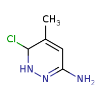 6-chloro-5-methyl-1,6-dihydropyridazin-3-amine