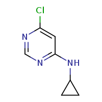 6-chloro-N-cyclopropylpyrimidin-4-amine