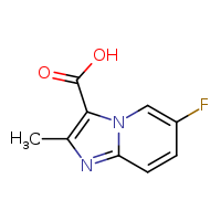 6-fluoro-2-methylimidazo[1,2-a]pyridine-3-carboxylic acid