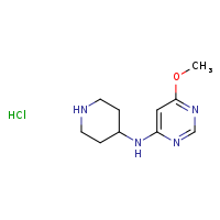 6-methoxy-N-(piperidin-4-yl)pyrimidin-4-amine hydrochloride