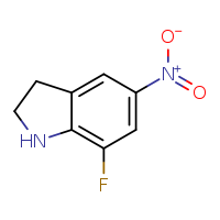 7-fluoro-5-nitro-2,3-dihydro-1H-indole