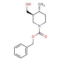 benzyl (3S,4R)-3-(hydroxymethyl)-4-methylpiperidine-1-carboxylate