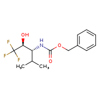 benzyl N-[(2S,3R)-1,1,1-trifluoro-2-hydroxy-4-methylpentan-3-yl]carbamate