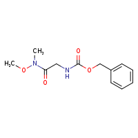 benzyl N-{[methoxy(methyl)carbamoyl]methyl}carbamate
