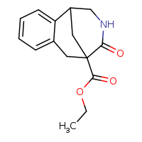 ethyl 10-oxo-11-azatricyclo[7.3.1.0²,?]trideca-2,4,6-triene-9-carboxylate