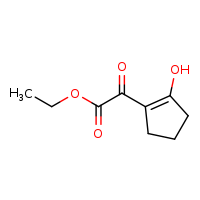 ethyl 2-(2-hydroxycyclopent-1-en-1-yl)-2-oxoacetate