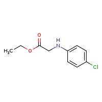 ethyl 2-[(4-chlorophenyl)amino]acetate