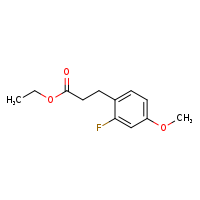 ethyl 3-(2-fluoro-4-methoxyphenyl)propanoate