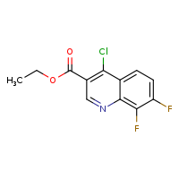 ethyl 4-chloro-7,8-difluoroquinoline-3-carboxylate