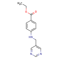 ethyl 4-[(pyrimidin-5-ylmethyl)amino]benzoate