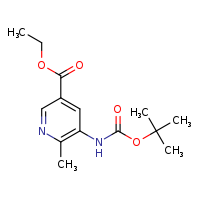 ethyl 5-[(tert-butoxycarbonyl)amino]-6-methylpyridine-3-carboxylate