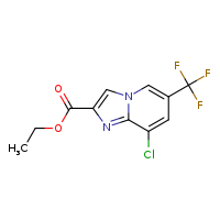 ethyl 8-chloro-6-(trifluoromethyl)imidazo[1,2-a]pyridine-2-carboxylate