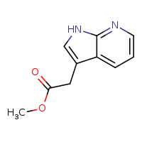 methyl 2-{1H-pyrrolo[2,3-b]pyridin-3-yl}acetate