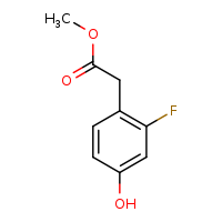 methyl 2-(2-fluoro-4-hydroxyphenyl)acetate