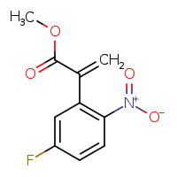 methyl 2-(5-fluoro-2-nitrophenyl)prop-2-enoate