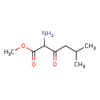 methyl 2-amino-5-methyl-3-oxohexanoate
