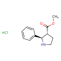 methyl (2R,3R)-2-phenylpyrrolidine-3-carboxylate hydrochloride