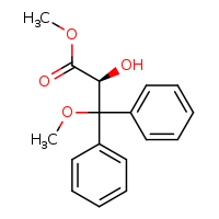 methyl (2S)-2-hydroxy-3-methoxy-3,3-diphenylpropanoate