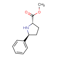 methyl (2S,5S)-5-phenylpyrrolidine-2-carboxylate
