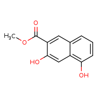 methyl 3,5-dihydroxynaphthalene-2-carboxylate