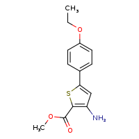 methyl 3-amino-5-(4-ethoxyphenyl)thiophene-2-carboxylate