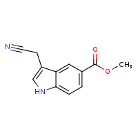 methyl 3-(cyanomethyl)-1H-indole-5-carboxylate