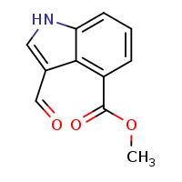 methyl 3-formyl-1H-indole-4-carboxylate