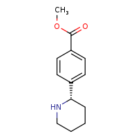 methyl 4-[(2S)-piperidin-2-yl]benzoate