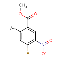 methyl 4-fluoro-2-methyl-5-nitrobenzoate