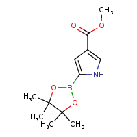 methyl 5-(4,4,5,5-tetramethyl-1,3,2-dioxaborolan-2-yl)-1H-pyrrole-3-carboxylate
