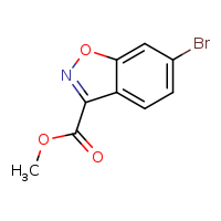methyl 6-bromo-1,2-benzoxazole-3-carboxylate
