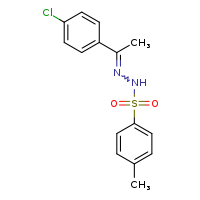 N'-[(1E)-1-(4-chlorophenyl)ethylidene]-4-methylbenzenesulfonohydrazide