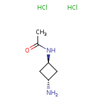 N-[(1r,3r)-3-aminocyclobutyl]acetamide dihydrochloride