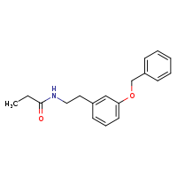 N-{2-[3-(benzyloxy)phenyl]ethyl}propanamide