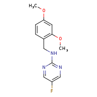 N-[(2,4-dimethoxyphenyl)methyl]-5-fluoropyrimidin-2-amine