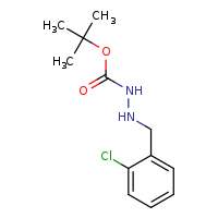 N'-[(2-chlorophenyl)methyl]tert-butoxycarbohydrazide