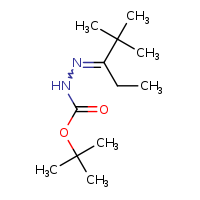 N'-[(3E)-2,2-dimethylpentan-3-ylidene]tert-butoxycarbohydrazide