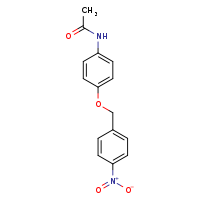N-{4-[(4-nitrophenyl)methoxy]phenyl}acetamide