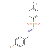 N'-[(4-fluorophenyl)methylidene]-4-methylbenzenesulfonohydrazide
