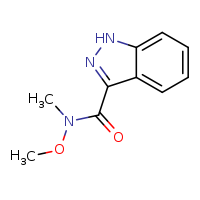 N-methoxy-N-methyl-1H-indazole-3-carboxamide